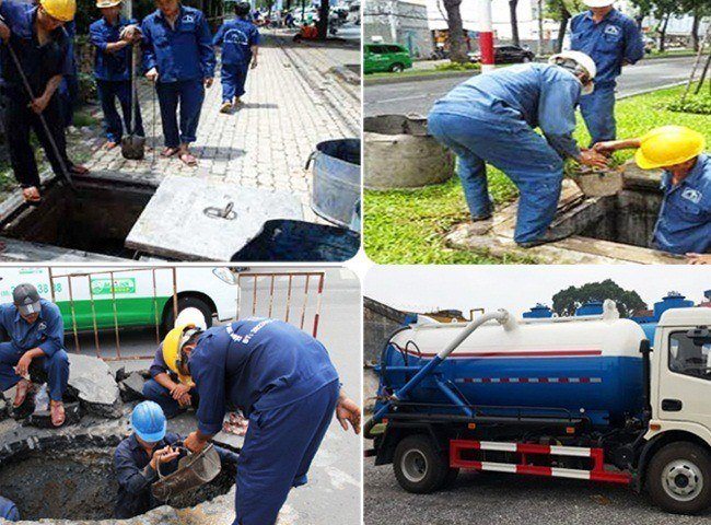 Quy tr&igrave;nh r&uacute;t hầm cầu phường T&acirc;n Thuận Đ&ocirc;ng Quận 7