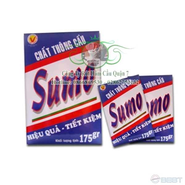 Bột th&ocirc;ng cống, th&ocirc;ng bồn cầu SUMO